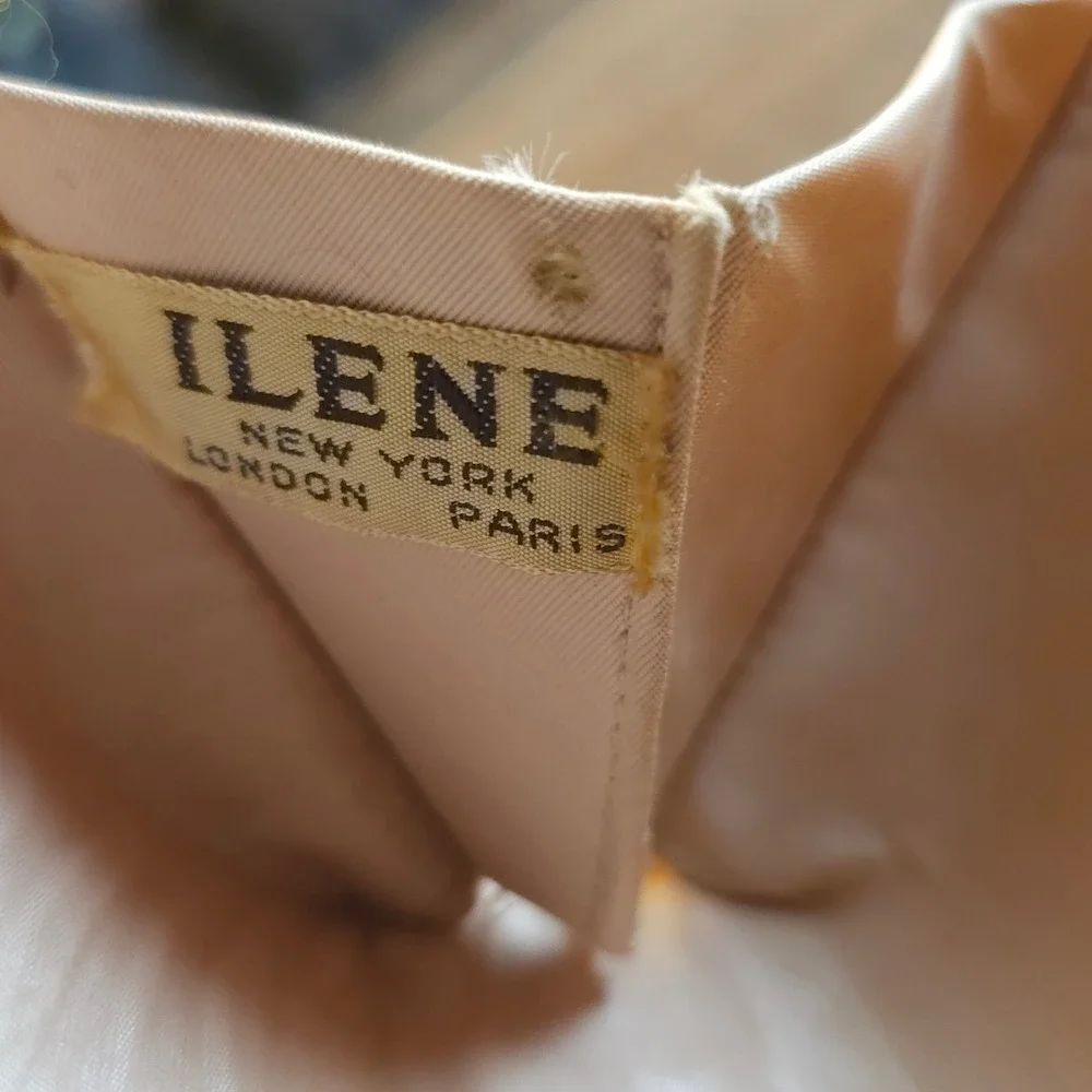 Vintage Ilene New York Faux Tortoise Shell Bee Rhinestone Lucite Clutch Bag 1950